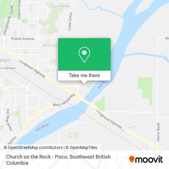 Church on the Rock - Poco map