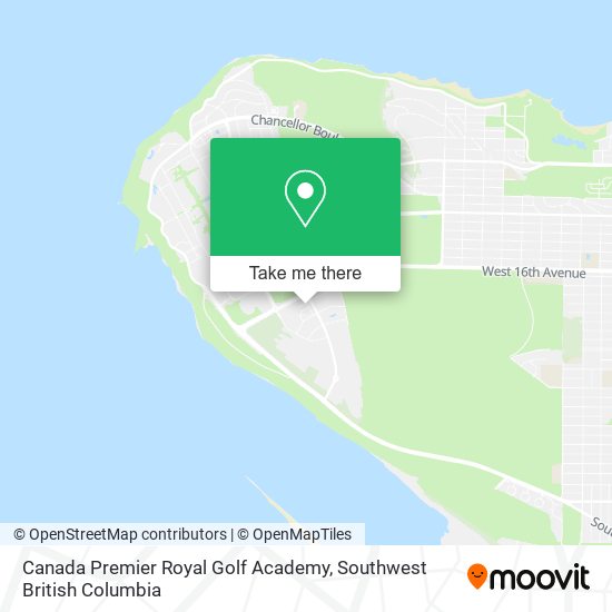 Canada Premier Royal Golf Academy plan