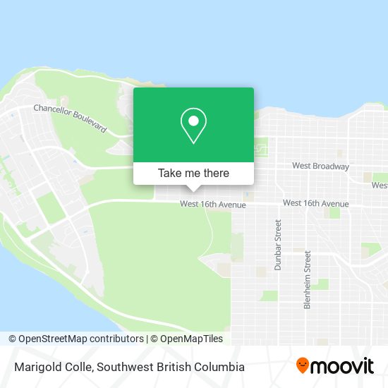 Marigold Colle map