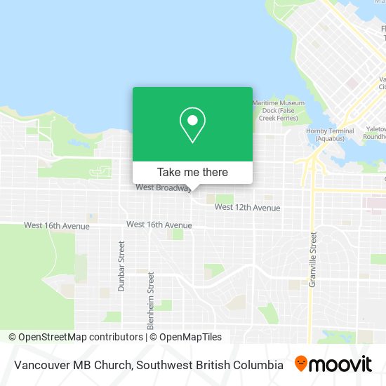 Vancouver MB Church plan