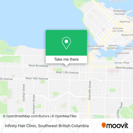 Infinity Hair Clinic map