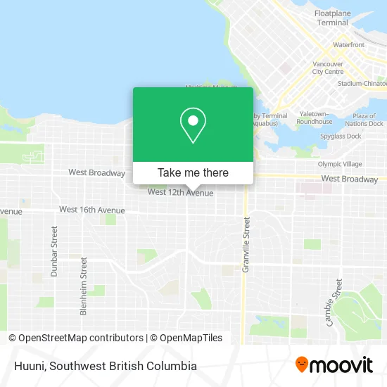 Huuni map