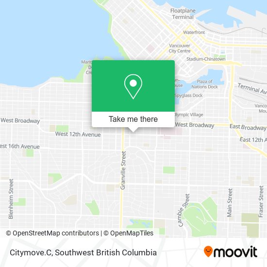 Citymove.C map