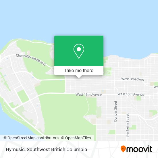 Hymusic map