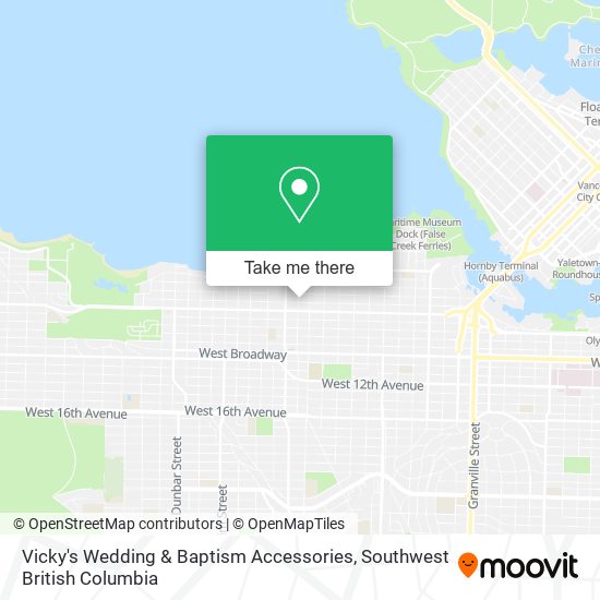Vicky's Wedding & Baptism Accessories map