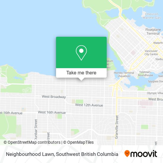 Neighbourhood Lawn map