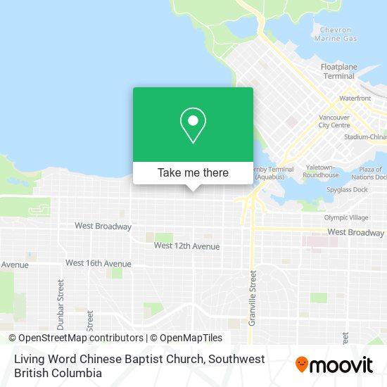 Living Word Chinese Baptist Church map