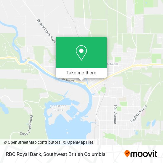RBC Royal Bank map