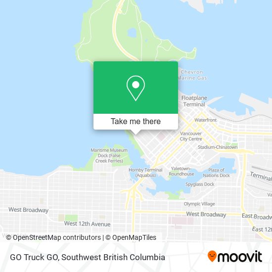 GO Truck GO map