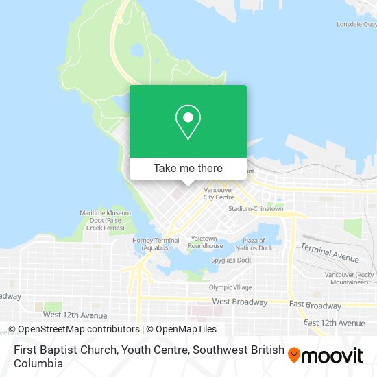 First Baptist Church, Youth Centre map