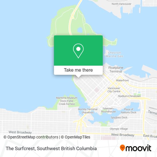 The Surfcrest map