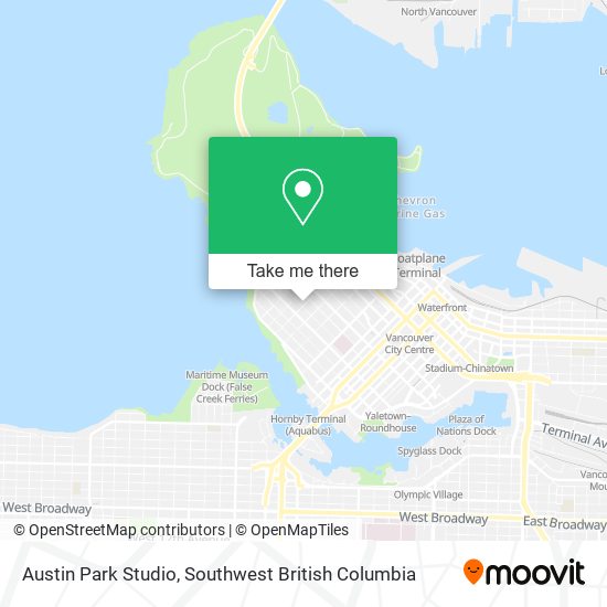 Austin Park Studio plan