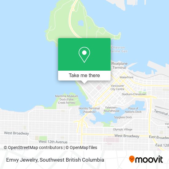 Emvy Jewelry map