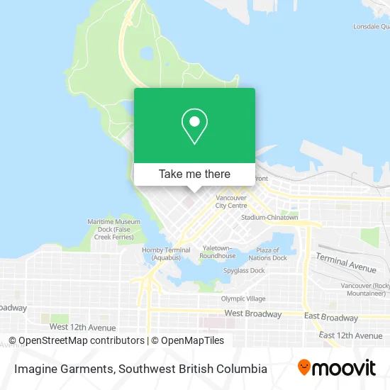Imagine Garments map