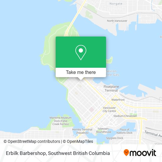 Erbilk Barbershop map