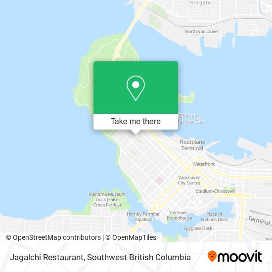 Jagalchi Restaurant map