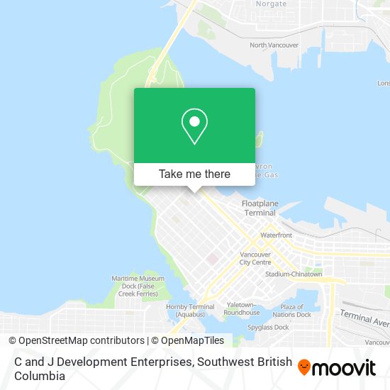 C and J Development Enterprises map