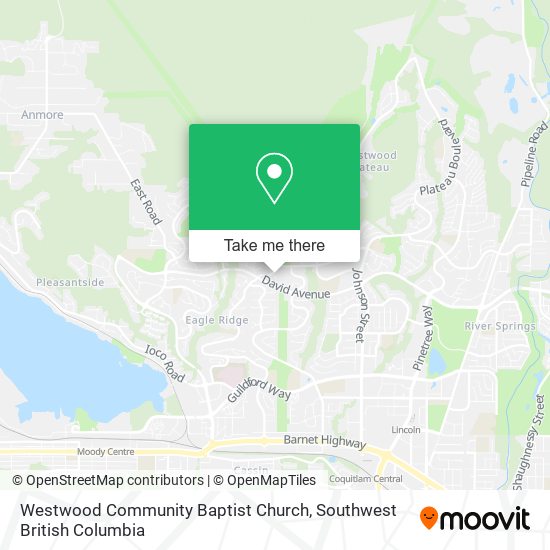 Westwood Community Baptist Church plan