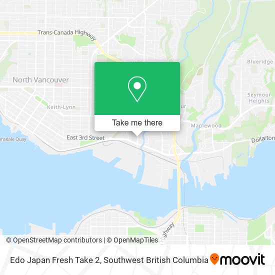 Edo Japan Fresh Take 2 map