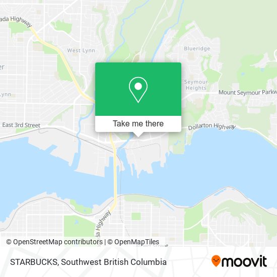STARBUCKS map