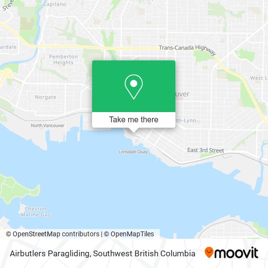 Airbutlers Paragliding map
