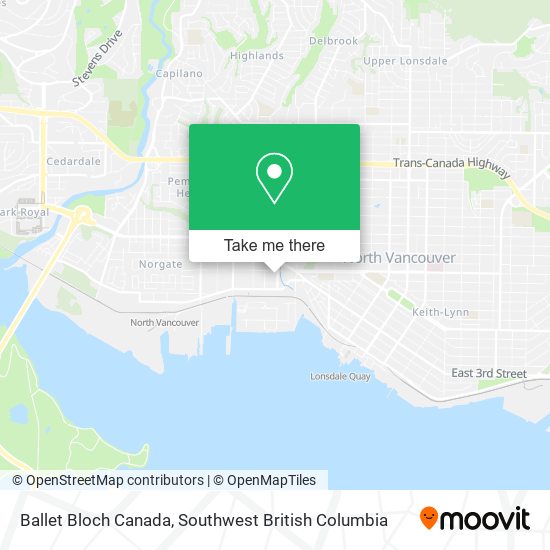 Ballet Bloch Canada plan
