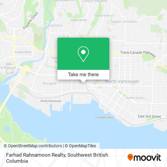 Farhad Rahnamoon Realty map