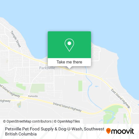 Petsville Pet Food Supply & Dog-U-Wash map