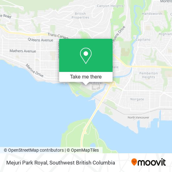Mejuri Park Royal map
