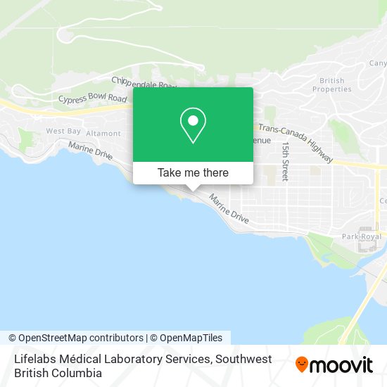 Lifelabs Médical Laboratory Services plan