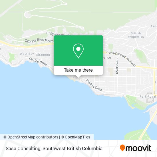 Sasa Consulting map