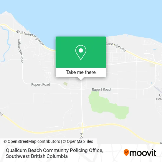 Qualicum Beach Community Policing Office plan