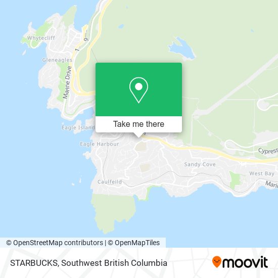 STARBUCKS map