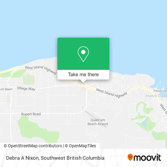 Debra A Nixon map