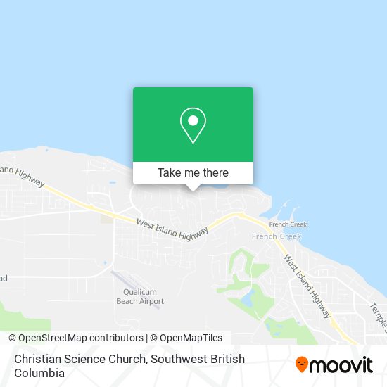 Christian Science Church map