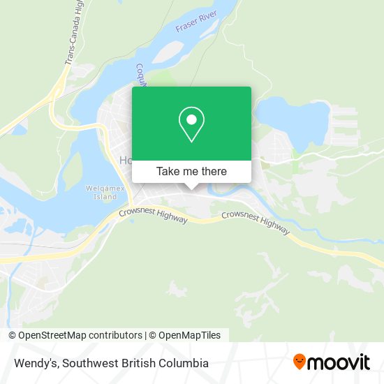 Wendy's map