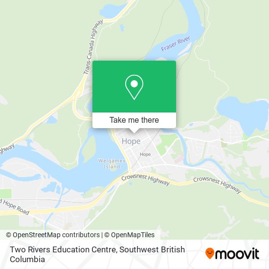 Two Rivers Education Centre map