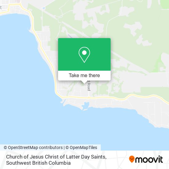 Church of Jesus Christ of Latter Day Saints map