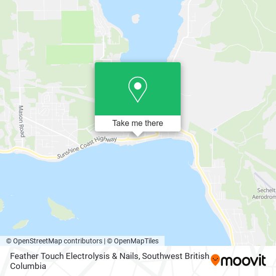Feather Touch Electrolysis & Nails map