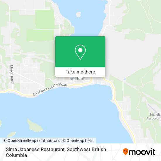 Sima Japanese Restaurant map