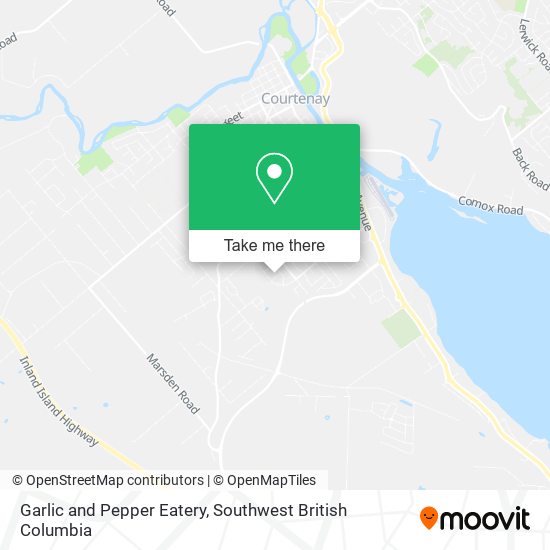 Garlic and Pepper Eatery plan