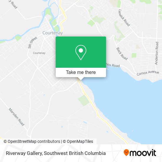 Riverway Gallery map