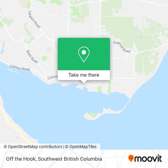 Off the Hook map