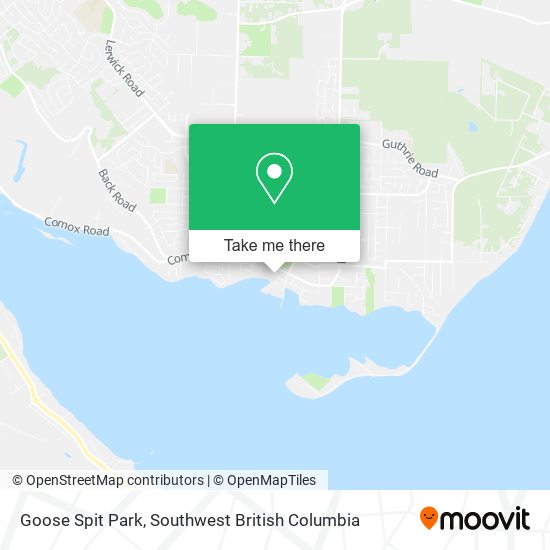 Goose Spit Park plan