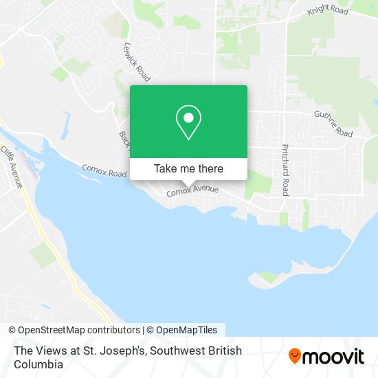 The Views at St. Joseph's map