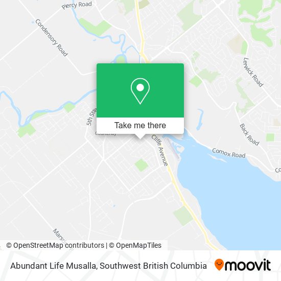Abundant Life Musalla map