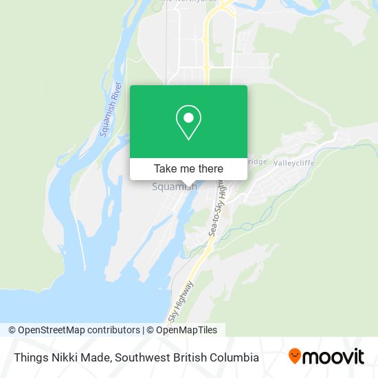 Things Nikki Made map