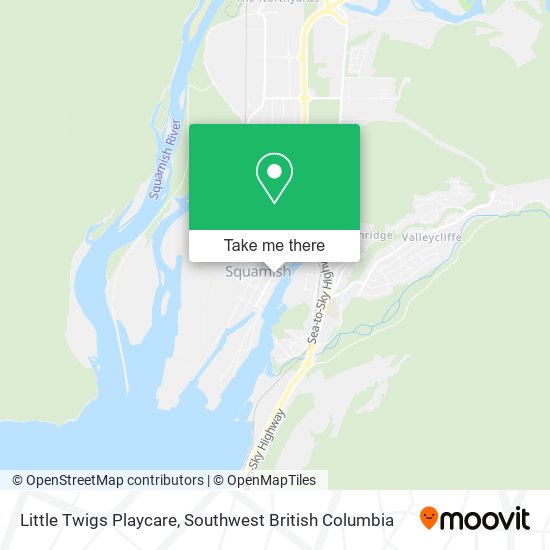 Little Twigs Playcare map