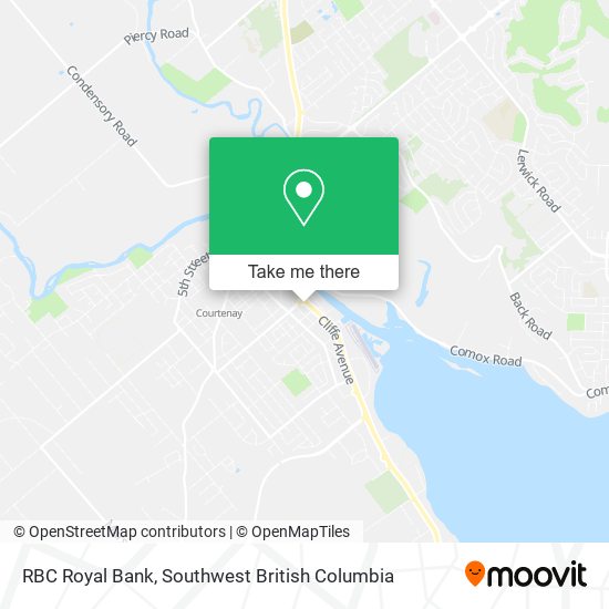RBC Royal Bank map