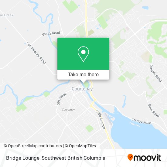 Bridge Lounge map